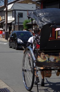 京都の人力車