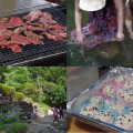 高槻森林観光センターで川遊びとBBQ