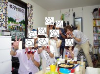 たむらんちには9人くらいは入るんだな
