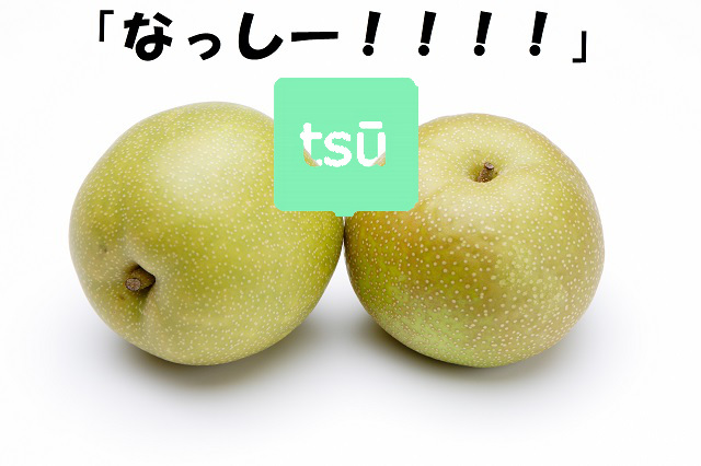 二つのなしにtsu