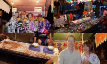 天神祭の前夜祭にいってきました